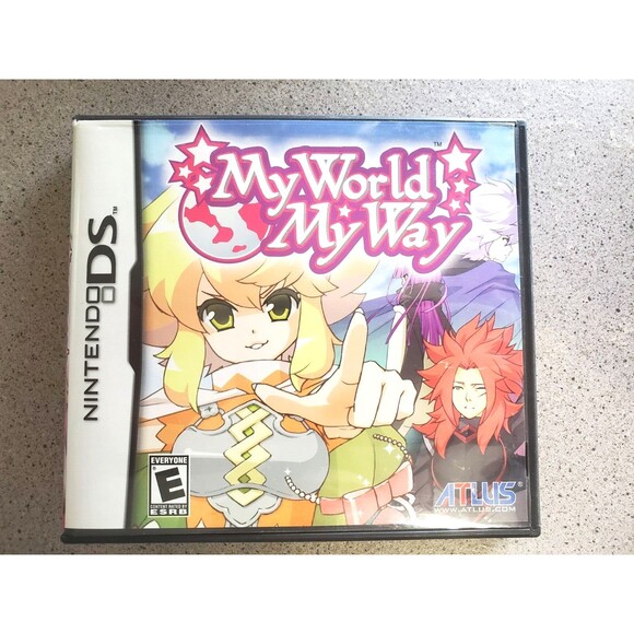 My World, My Way - Nintendo DS Atlus Video Game, 2009 - No Manual